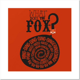 What Does the Fox Say? Posters and Art